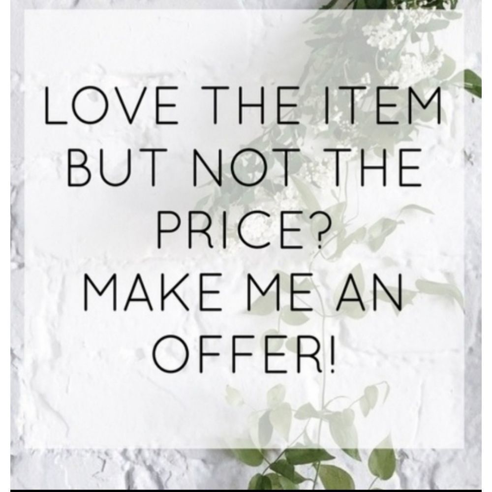 🌺Items $15 and under are generally final price,  due to Poshmark taking 20%